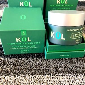 KUL Full Spectrum CBD Night Repair Moisturizer 50ml Genuine NEW